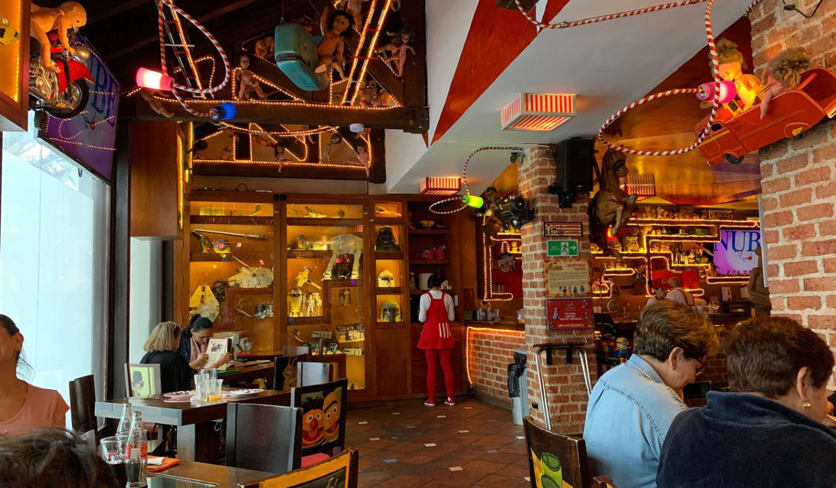 Restaurante La Juguetería Bogotá